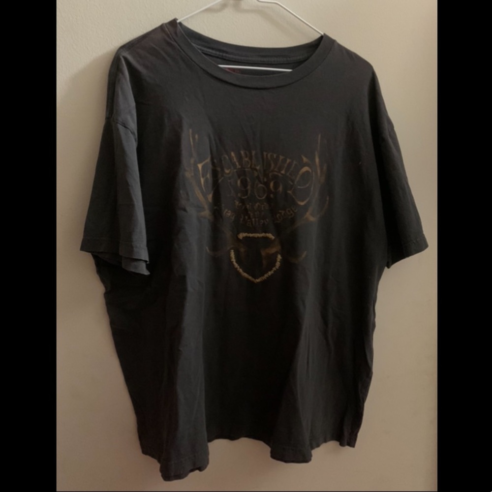 Men’s XXL Gap Athletic Fit Established 1969 Stag Valley Lodge T-Shirt
